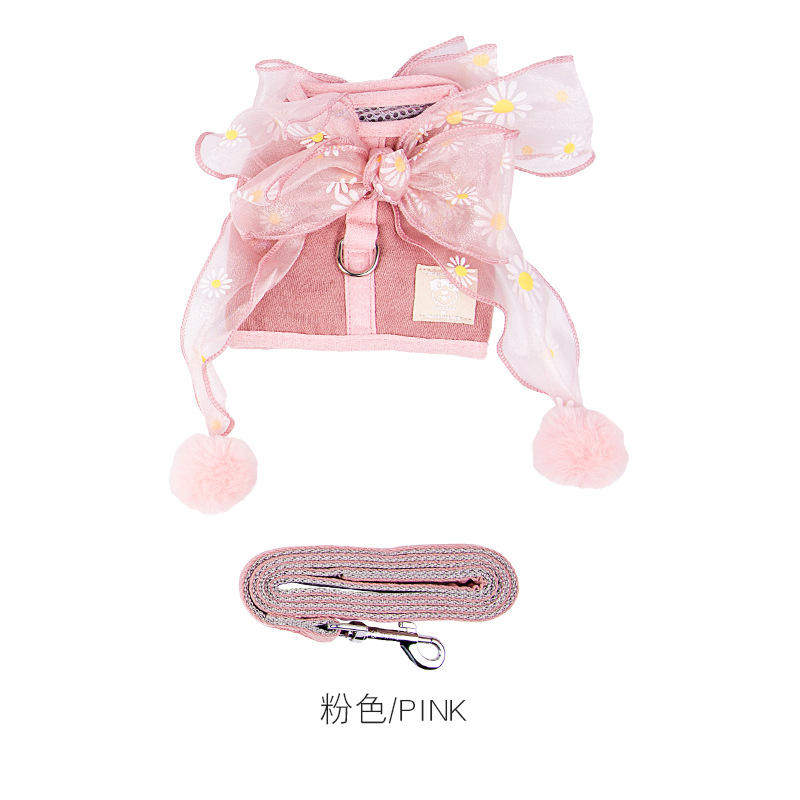 Bow Pet Chest Strap, a dual-purpose dog leash, cat le