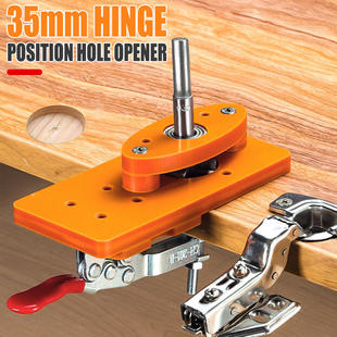 Electric wood panel woodworking 35mm hinge hole opener door