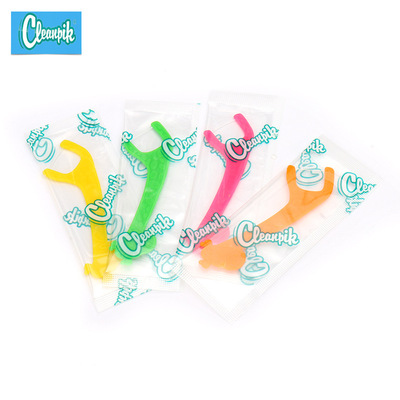 Cleanpik children's fine dental floss baby disposable denta