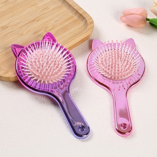 Cartoon Comb, Animal Pattern, Airbag Comb, Cute Cat Ear, Ho