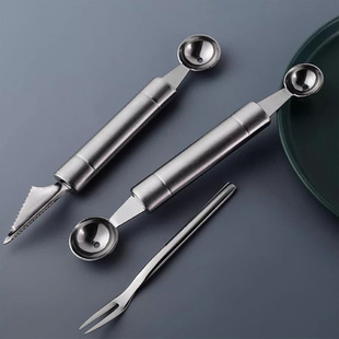 Fruit Ball Spoon, Watermelon Spoon, Round Spoon, Ball Digge