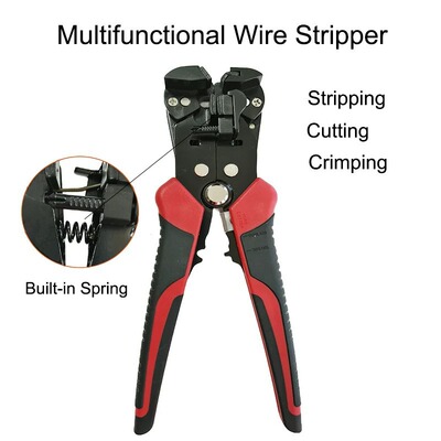 Three in one automatic wire stripping pliers, wire strippin