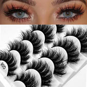 pairs thick false natural synthetic eyelashes eyelash