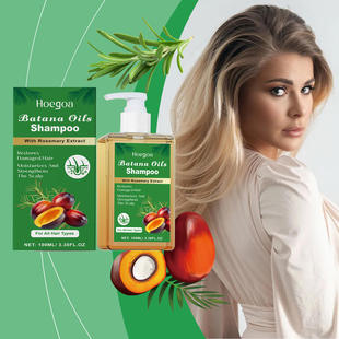 Hoegoa Batana hair care shampoo cleanses the scalp gently,