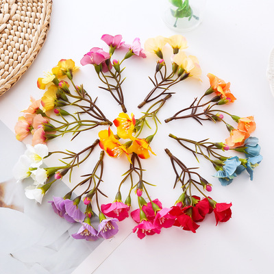 Simulated flower, small rose flower, DIY handmade accessori