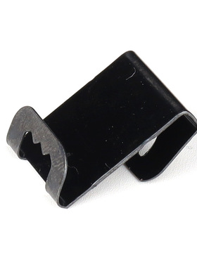 Black S-shaped hook frame hardware hook backboard buckle ti