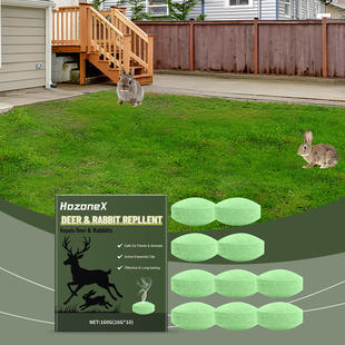 HOZONEX Deer and Rabbit Repellent Pills Home Outdoor Courty