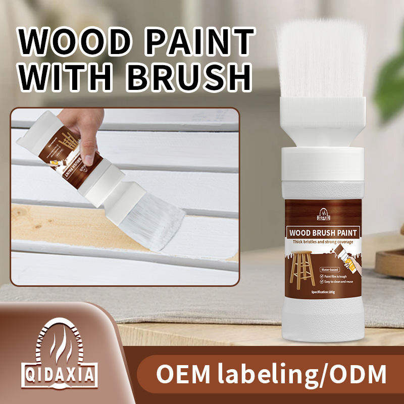 Brush paint water-based wood paint furniture renovation bed