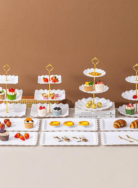Dessert display rack decoration birthday cake tray wedding