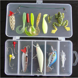 Palaimon 16 piece set Weihai fishing equipment bait lure lu