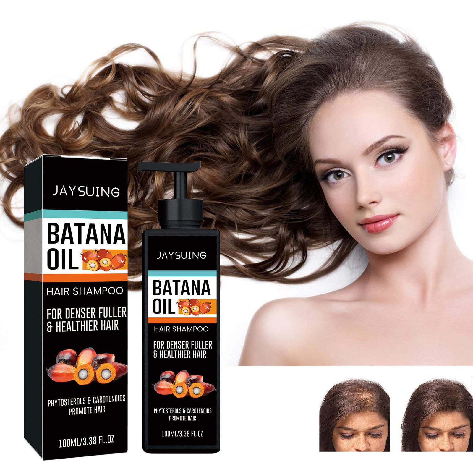 Jaysuing Batana shampoo for scalp cleansing and care, gentl