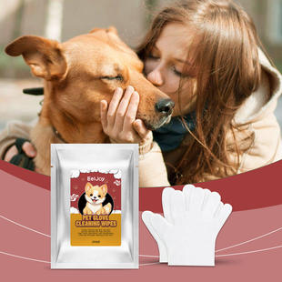 EELJOY pet gloves, cleaning wipes, soft and convenient to u