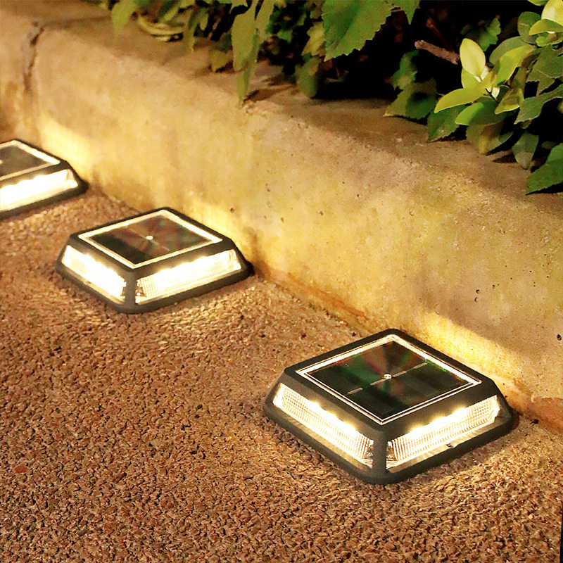 Solar underground lights, outdoor waterproof courtyard ligh