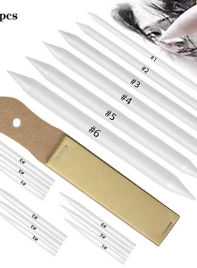 Paper eraser pen set of 16 pieces, sandpaper board correcti