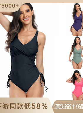 2025 one-piece swimsuit women's sports bikini swimsuit biki