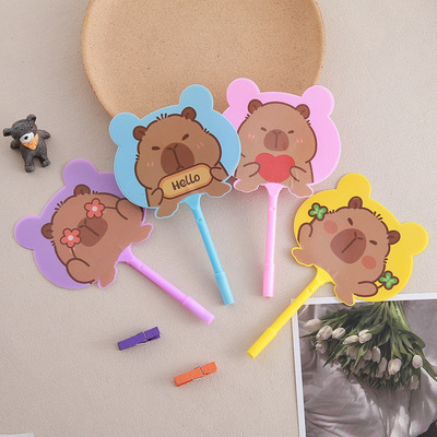 Summer hot selling internet celebrity Kapibala fan pen with