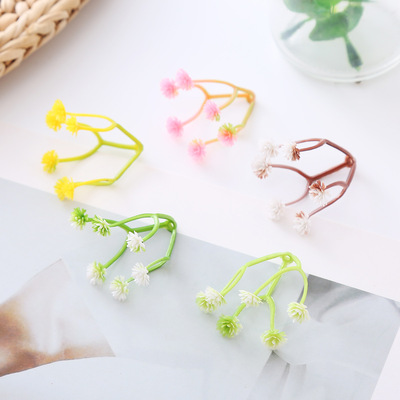 Simulated Starry Sky DIY Handmade Wreath Flower Head Decora