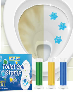 Jakehoe Toilet Small Flower Cleaner Toilet Deodorization Cl