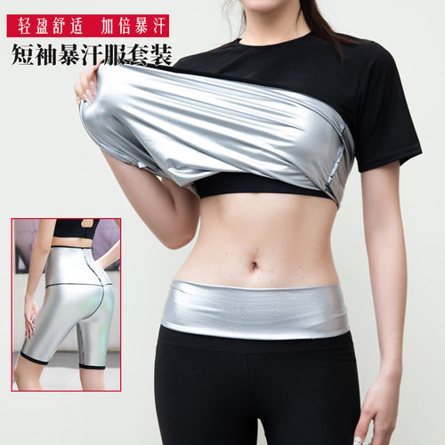 Sweating clothes, plus size short sleeved T-shirt, sweating
