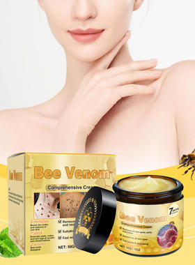 Bee venom skin care cream gently cleanses and smooths the s