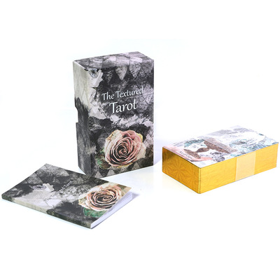 The textured tarot high-quality silver hot stamping gift bo