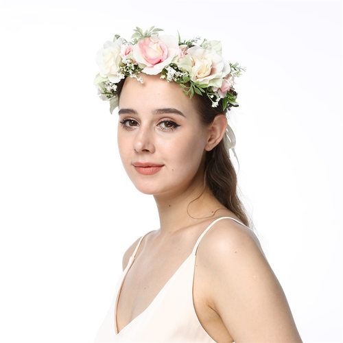 New Product: Simulated Flowers, Handmade Silk Flower Wreath