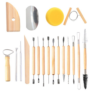 pottery carving piece knive sculpture set clay tools