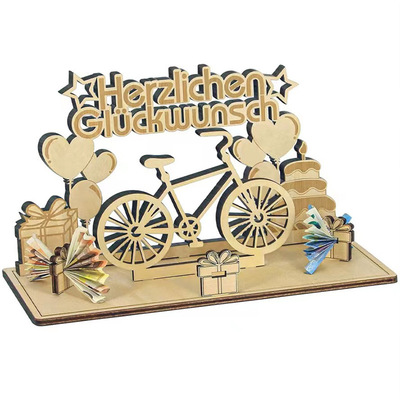 Bicycle Design Decoration DIY Happy Birthday Decoration Bir