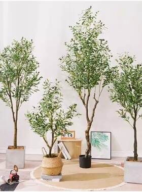 Simulated green plants, potted plants, decorations, indoor