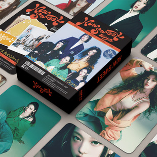 NJ Single Album HOW SWEET LOMO Card 55 Small Cards New Jean