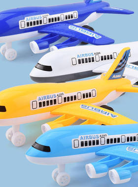 Children's toy large inertia airplane simulation A380 airpl