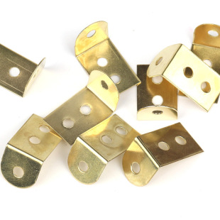 Cross stitch photo frame mounting gold 7-character double h