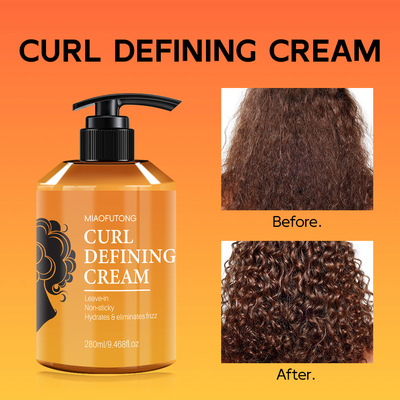Bestselling Curling Elastic Shaping Cream Moisturizes Hair,