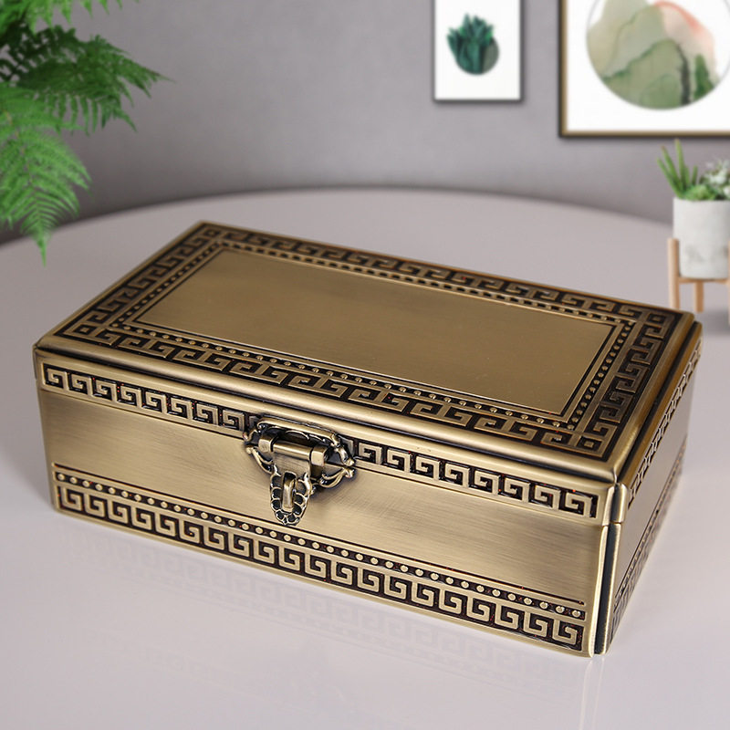 Classic jewelry box desktop storage box jewelry jewelry box