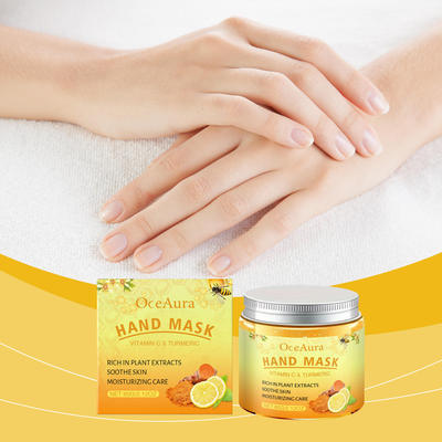 OCEANA Vitamin C Turmeric Tearing Hand Mask Gentle Moisturi