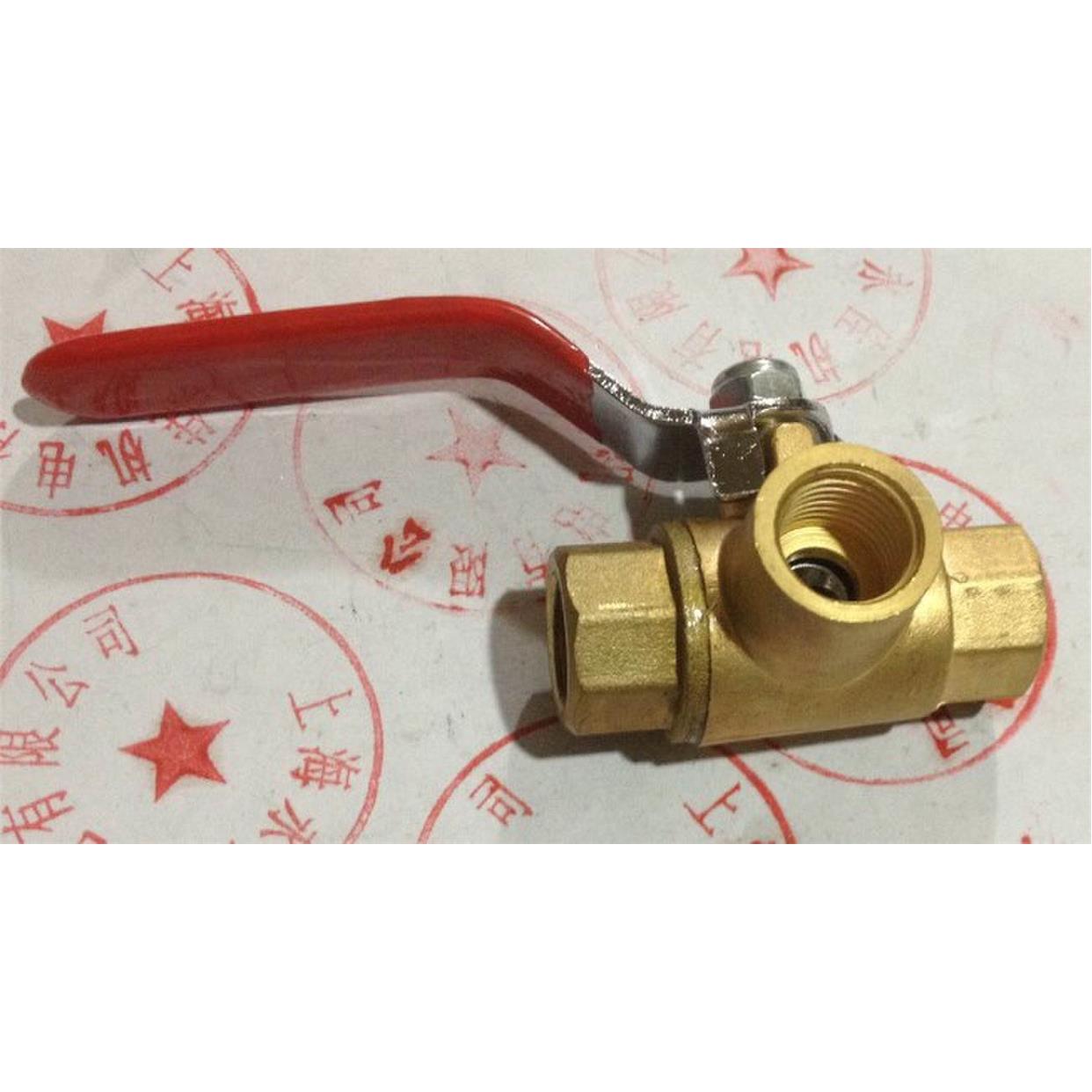 铜三通球阀3分三通旋塞铜球阀3/8