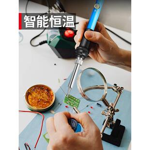 锡吸器控温悍内式焊点笔老电热恒温焊接发热小便携铁锡迷热你电。