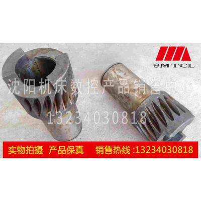 沈阳中捷摇臂钻床 Z3025 Z3032X10 升降蜗轮 28025 涡轮轴 齿轮轴