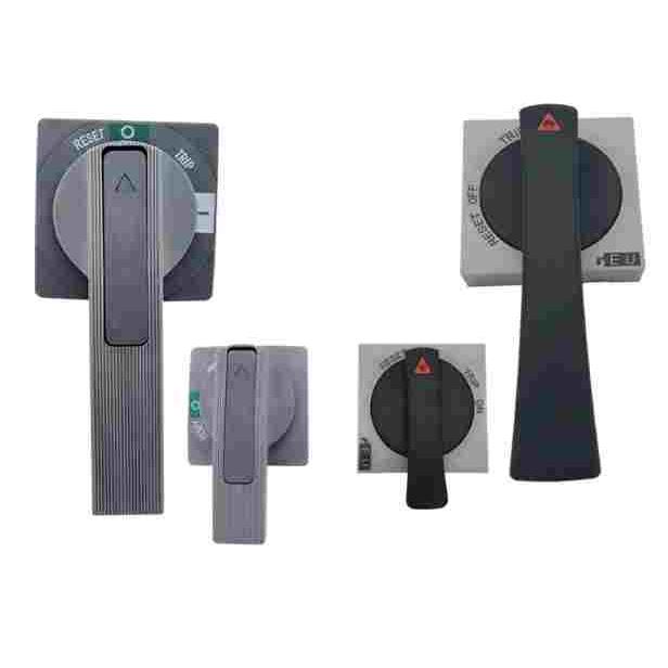 抽屉柜开关配电柜断路器手动操作手操机构A型方形手柄把手65*65