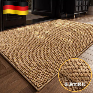 德国入户门地垫仿剑麻大颗粒家用防滑垫大门口玄关脚垫门外垫子