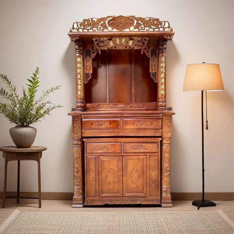 佛柜实木佛桌佛台中式新