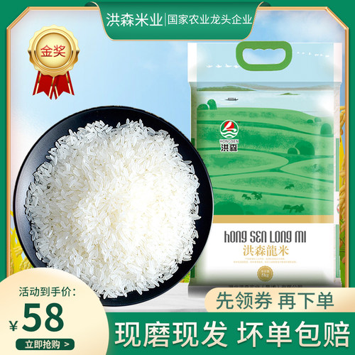 洪森香米南方新米10斤大米籼米