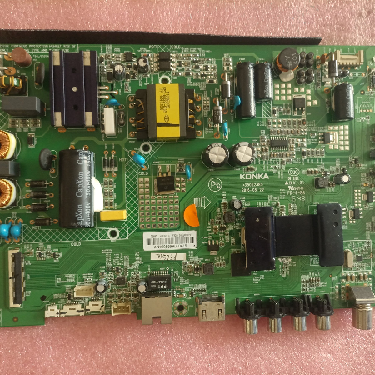 原装康佳LED48U60电视主板35022385屏72000799YT 1163YT现货