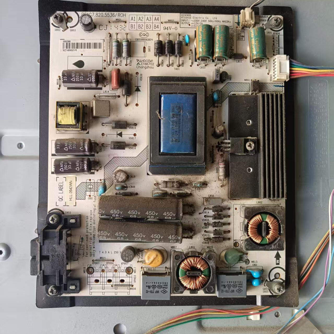 原装海信LED32K20JD 39S30 LED40K20JD/30JD电源板RSAG7.820.5536