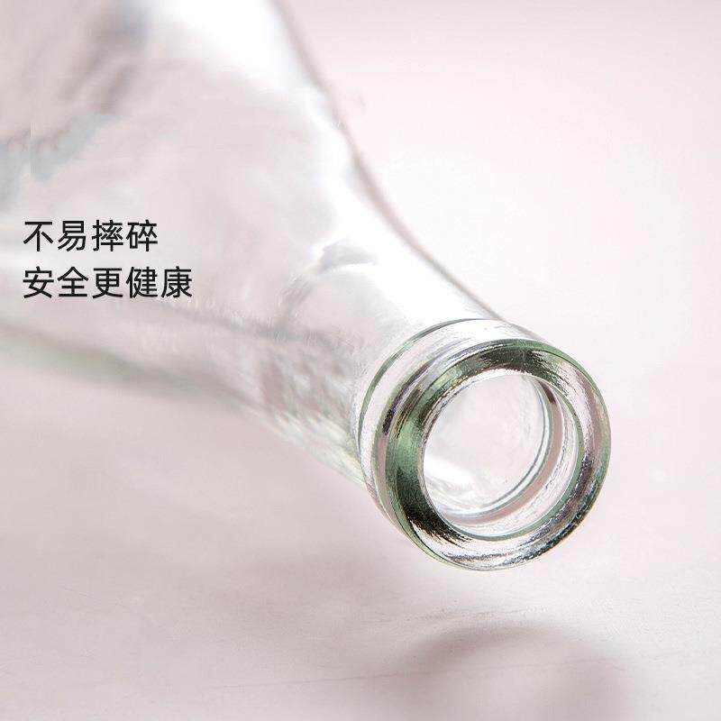 密封7装50l冰酒空瓶葡萄白酒瓶礼盒包创意自瓶酿玻璃m果酒瓶ZSO红