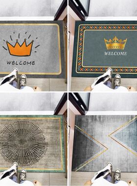 Door mat Flannel Modern Carpet Rugs Floor mats Doormat Rug