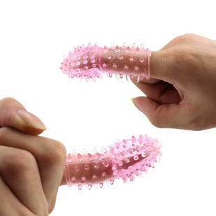 3Pcs Sex Shop Finger Sleeves Lesbian Clitoris Stimulator Sex