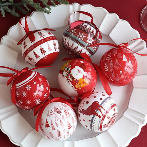 Christmas Tree Hanging Ball Ornament Snowman Decoration Xmas