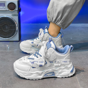 男童鞋子2025秋冬新款儿童运动鞋中大童学生休闲防滑老爹跑步鞋女