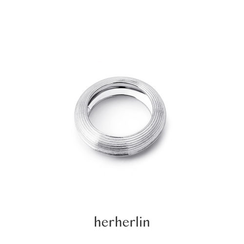 herherlin原创925银素圈戒指
